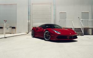 2019 Ferrari 488 GTB Rosso Mugello by TR3 Performance on ADV.1 Wheels (ADV5S TRACK SPEC CS)